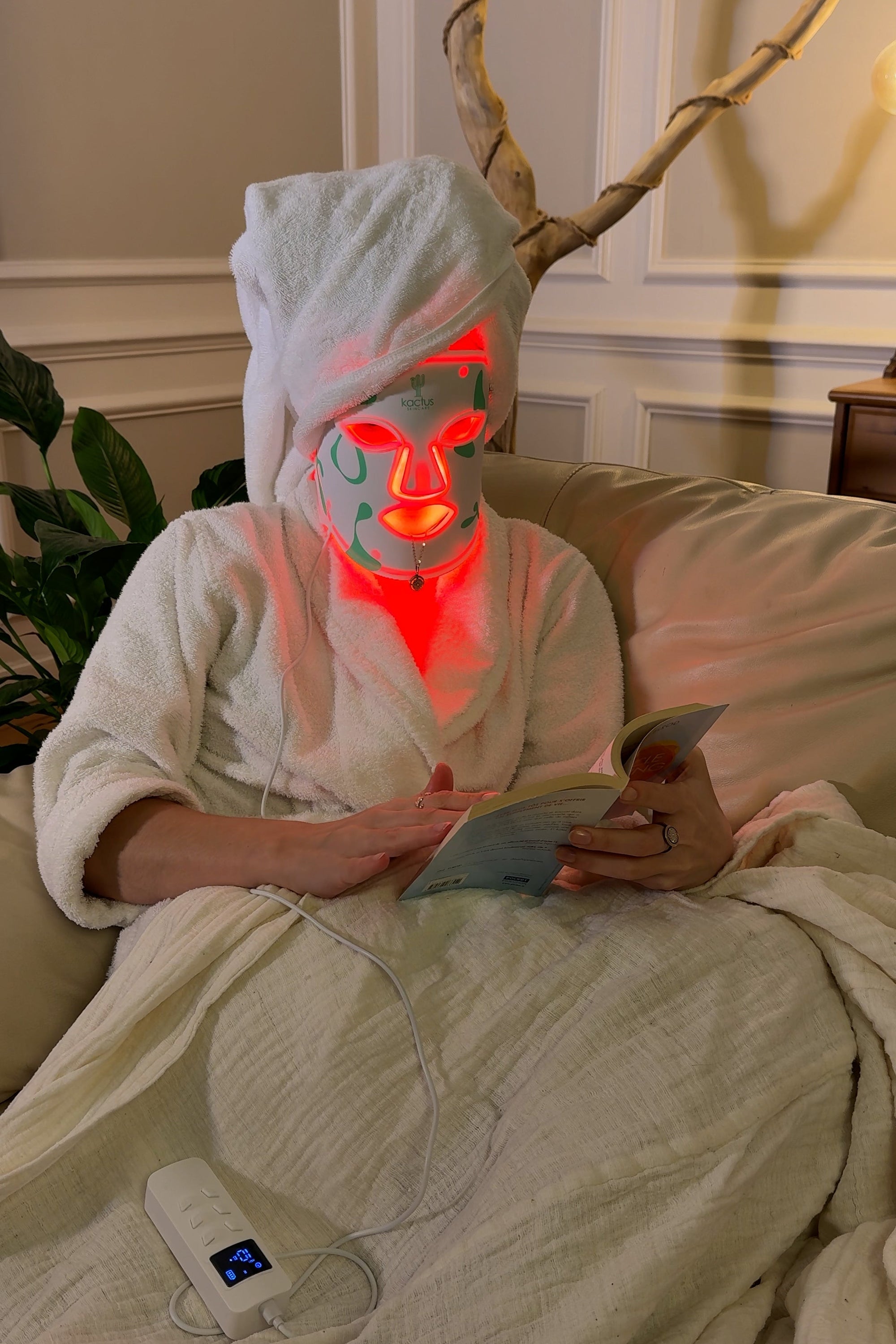 Masque LED Visage Kactus Quadra Pro™