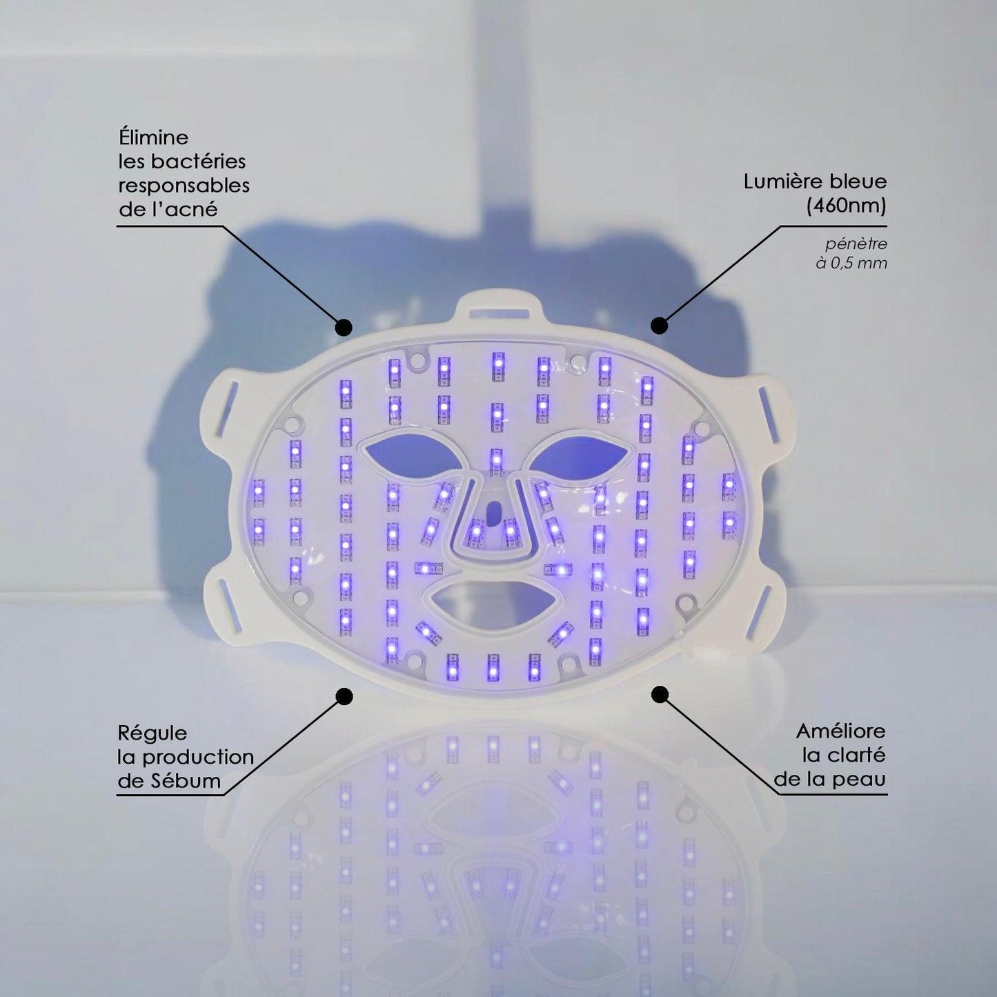 Masque LED Kactus Quadra Pro™ - Kactus